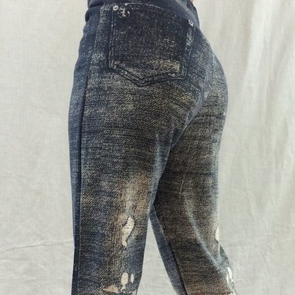 Denim Jogger Pants - Picture 1 of 3